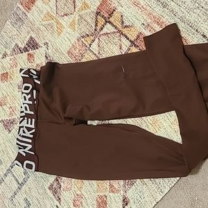 Nike Pro crossover size small leggings
